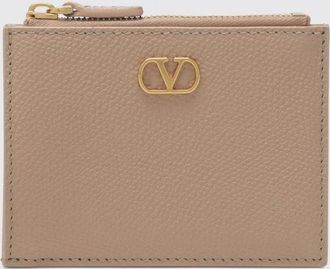 Valentino Garavani Portafoglio VLogo Signature Valentino Garavani in pelle a grana