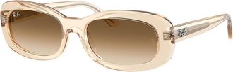 Ray-Ban RB2221 690251 Womens Sunglasses Brown Size 53