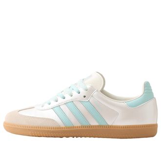 adidas (WMNS) adidas Samba Off White Semi Flash Aqua KJ4304