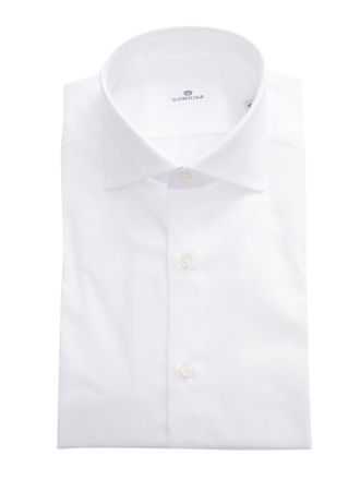 Sonrisa Crisp White Button-Down Formal Shirt