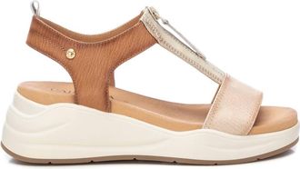 Xti Carmela Leather Womens Casual Sandals by Xti