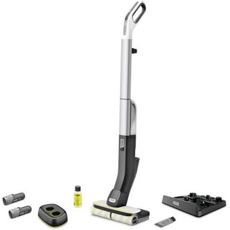 Karcher Lavapavimenti fc 4-4 Battery Set - Piattaforma batteria: Piattaforma batteria a 4 v - Serbatoio acqua pulita: 400 ml - Serbatoio acqua sporca: 200 ml