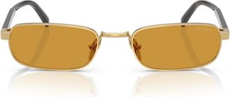 Prada Sunglasses Prb54 S 5 Ak50 P Gold/Dark Honey Unisex