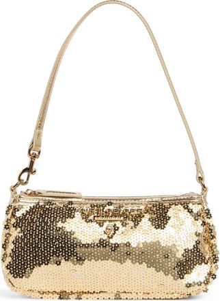 Kurt Geiger Small Highgate Wristlet Bag in Gold at Nordstrom Rack