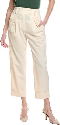 Eleventy High-Waist Wool-Blend Trouser