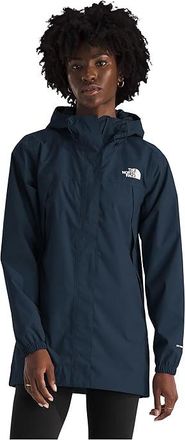 The North Face Antora Rain Parka Womens Coat Summit Navy : 2XL, Polyester