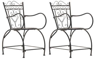 Clp Clp - Set De 2 Sillas De Jard&iacute;n Sheela Bronce