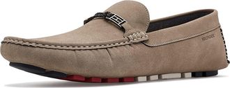 Tommy Hilfiger Delshler Mens Flat Shoes Taupe : 11.5 D - Medium, Faux Leather