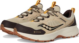 Saucony Mens Excursion Tr17 Goretex Trail Running Shoes, Rye/Torte, 12.5