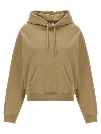VETEMENTS Womens Oval Logo Hoodie
