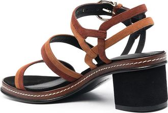 Ferragamo Devin Parker Sandal - Brown