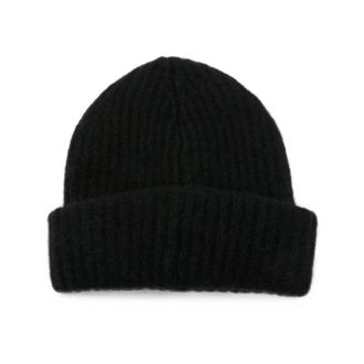 Roberto Collina Accessoires, Heren, Zwart, ONE Size, Kasjmier, Kasjmier en Zijden Muts