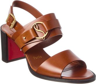 Christian Louboutin Her In Roma 70 Leather Sandal