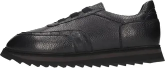 Doucal's Doucals Sneakers - Heren - Schoenen - Blauw - Maat: 43 1/2 EU Leer