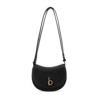 Burberry Shoulder Bags, female, Black, Size: ONE SIZE Mini Rocking Horse Bag