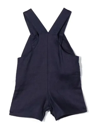 Tartine Et Chocolat 100% Linen Jumpsuit - Blue