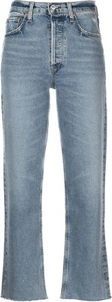 Citizens Of Humanity Florence straight-leg jeans - women - Cotton/Polyurethane - 25 - Blue