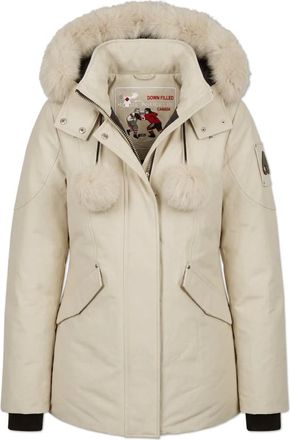 Moose Knuckles Original 3Q Down Jacket - - Jackets - Donna - Beige - XL