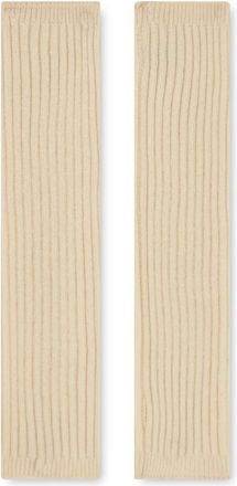 Moorer Manicottoacoste - Dames - Handschoenen - Beige - ONE Size - Kasjmier - Accessoires