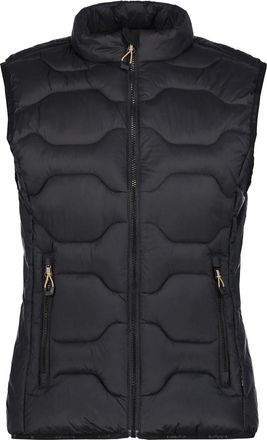 Icepeak Icepeak Womens Merritt Solid Zipped Pocket Gilet in Black - Size 8 UK