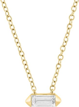 Effy Lab Grown Diamond Pendant Necklace in Gold at Nordstrom Rack, Size 18