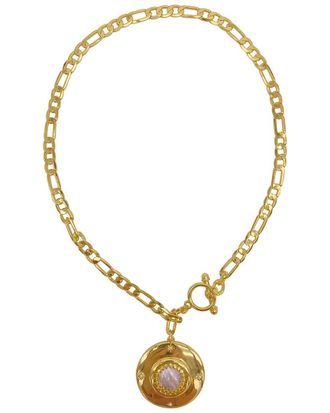Adornia Adornia 14K Plated Pearl Pendant Necklace