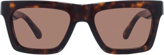 Ferragamo Ferragamo Brown Square Mens Sunglasses SF2071S 242 54