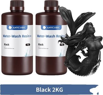 OEM Resina Para Impresi&oacute;n 3d, Bajo Olor, Alta Precisi&oacute;n, 2 Kg, Color Negro