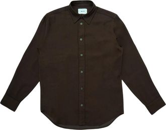 Nn.07 Hombre, Camisas, Marrón, Talla: XL