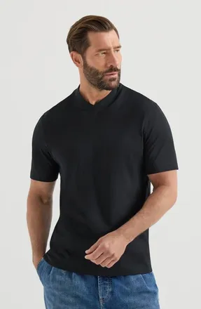 Brunello Cucinelli Cotton jersey V-neck T-shirt in Navy Blue at Nordstrom, Size Xxx-Large