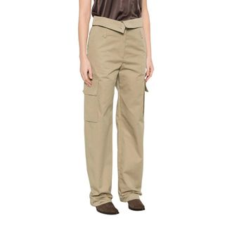Iro Straight Trousers, female, Green, Size: 2XS Indra Pant