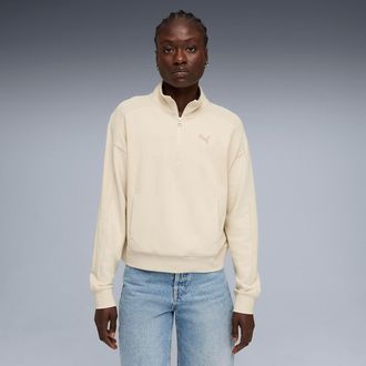 Puma Sweatshirt met halve rits CLASS