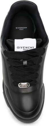 Givenchy Leather Low-Top Sneakers - Black