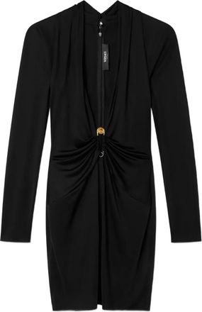 Versace Abito midi Safety Pin - Nero