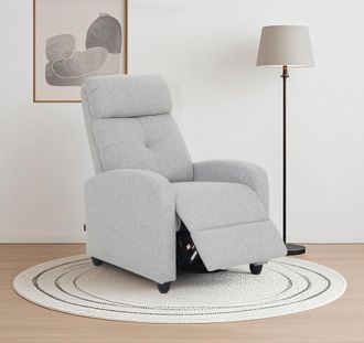 HOME AFFAIRE Relaxsessel »VESOUL, TV-Sessel, Ruhesessel mit Schlaffunktion, Webstoff« Loungesessel mit manueller Relax- und Liegefunktion (105°-135°)