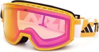 Adidas Sport SP0040 40Z Mens Sunglasses Yellow Size 166
