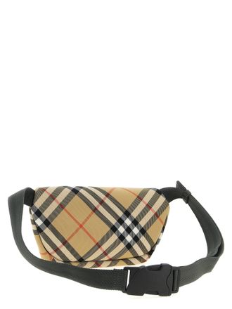 Burberry Burberry Check Belt Bag - Beige