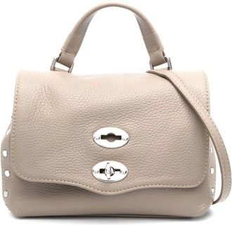 Zanellato Bolso de mano Postina Daily Baby en piel - Bags - Mujer - Gris - ONE SIZE