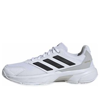 adidas CourtJam Control 3 White Black IF7888