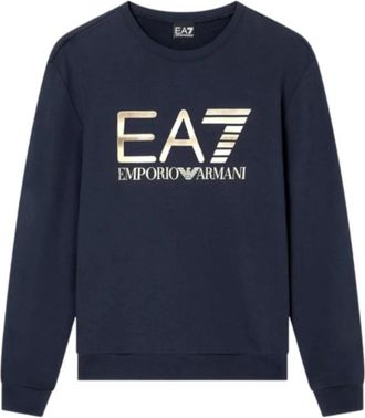 Emporio Armani Hooded Sweatshirt - Heren - Sweatshirts - Blauw - XS - Katoen - Hoodies & sweatvesten