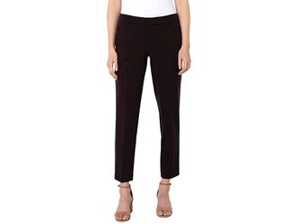 Liverpool L.A. Kelsey Slim Leg Trousers in Super Stretch Ponte Knit Womens Casual Pants Java : 10 29, Nylon/Rayon/Spandex