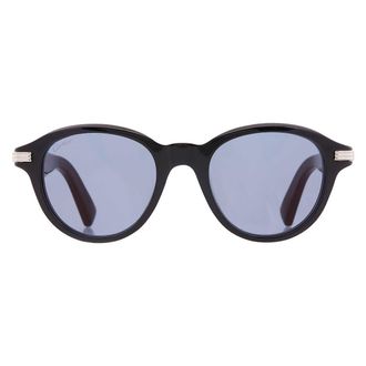 Cartier C de Cartier Grey Oval Mens Sunglasses CT0395S 004 51