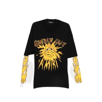 Amiri Burnt Out LJ T-shirt