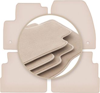 OEM Alfombrillas Beige Premium Para Ford Kuga Mk2 Suv 2012-2019