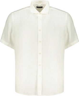 North Sails Halskraag Shirt - Heren - Korte mouwen Overhemden - Wit - XL - Overhemden