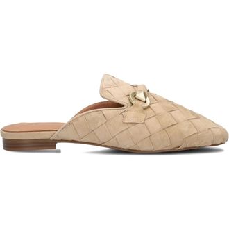 Stefano Lauran Beige Su&egrave;de Instappers voor Dames - Dames - Slip ons - Beige - 37 EU - Su&egrave;de - Schoenen
