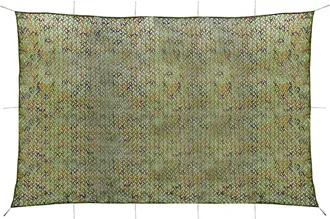 vidaXL Red De Camuflaje Vidaxl Con Bolsa De Almacenamiento 6x7 M Verde