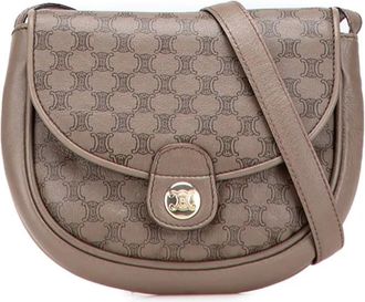 Celine Borsa a tracolla Macadam 2002 - Marrone