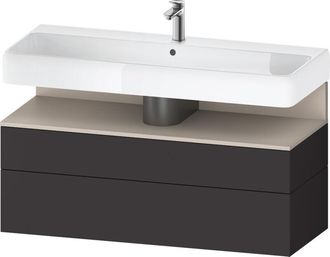 Duravit Qatego Mueble Bajo Lavabo, 1 Extra&iacute;ble Y 1 Caj&oacute;n, - Duravit