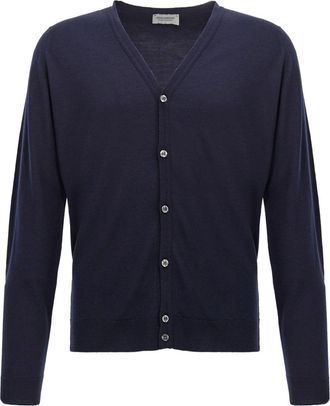 John Smedley Petworth cardigan - Blue